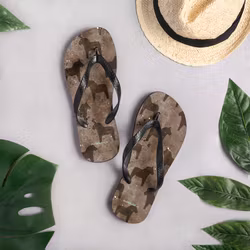 Flip-Flops - Dalahästar - Brownie