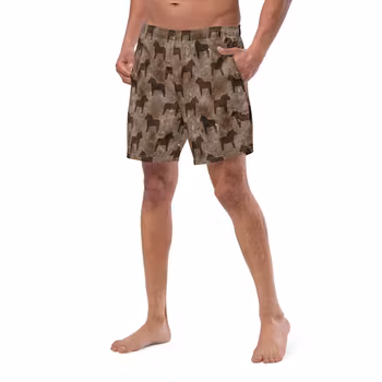 Badshorts - Dalahästar - Brownie