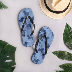 Flip-Flops - Dalahästar - Blåbär