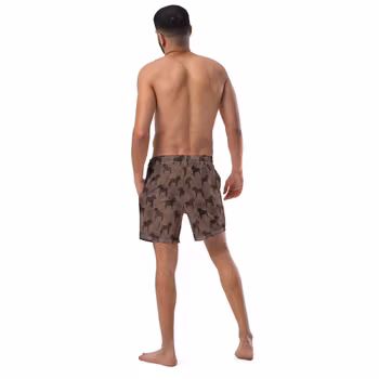Badshorts - Dalahästar - Choklad