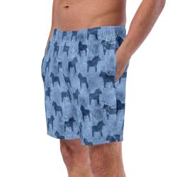 Badshorts - Dalahästar - Blåbär