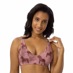 Bikini Top - Dalahästar - Hallon