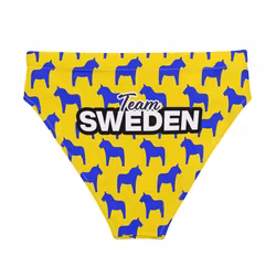 Bikinitrosa - Sverigehästar - Gul/Blå | "Team Sweden"