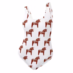 Baddräkt - Dalahästar - Unicorn