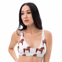 Bikini Top - Dalahästar - Unicorn