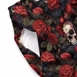 Badshorts - Roses & Skulls
