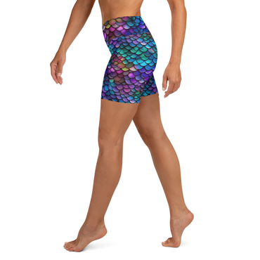 Bikini/Yoga Shorts - Sjöjungfru