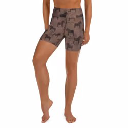 Bikini/Yoga Shorts - Dalahästar Choklad