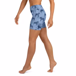 Bikini/Yoga Shorts - Blåbär