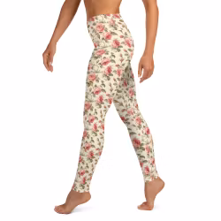 Yoga Leggings - Rose rose