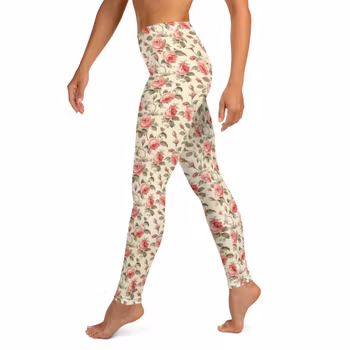 Yoga Leggings - Rose rose
