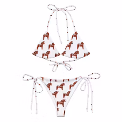 Trekantsbikini - Dalahästar - Unicorn