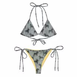 Trekantsbikini - Dalahästar - Melon