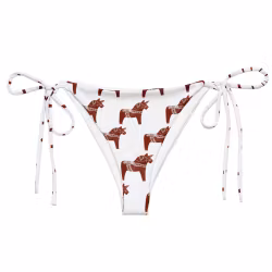 Trekantsbikini underdel - Dalahästar - Unicorn
