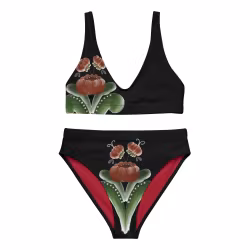 Bikini High Waist - Kurbits - Svart