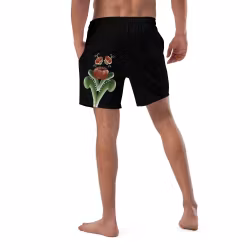 Badshorts Kurbits Svart