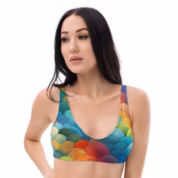 Bikini top - Regnbåge - Fjäll
