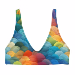 Bikini top - Regnbåge - Fjäll
