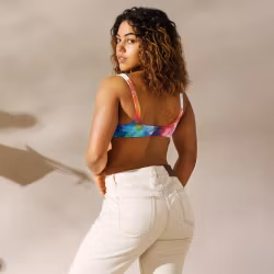 Bikini Top - Regnbåge - Splash
