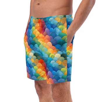 Badshorts - Regnbåge - Fjäll