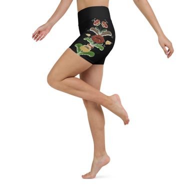 Bikini/Yoga Shorts - Kurbits svart