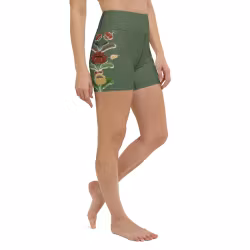 Bikini/Yoga Shorts - Kurbits - Grön