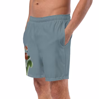 Badshorts - Kurbits - Dalablå