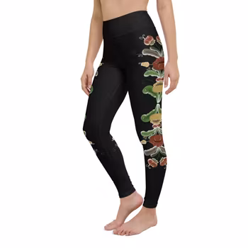 Yoga Leggings - Kurbits Svart