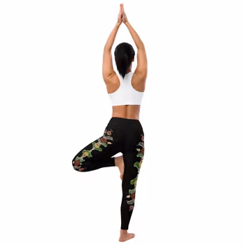 Yoga Leggings - Kurbits Svart