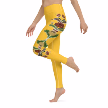 Yoga Leggings - Kurbits Gul