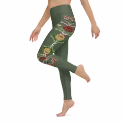 Yoga Leggings - Kurbits Grön