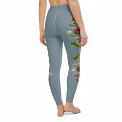 Yoga Leggings - Kurbits Dalablå