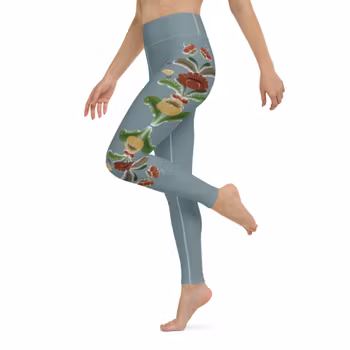 Yoga Leggings - Kurbits Dalablå
