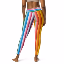 Yoga Leggings - Regnbåge