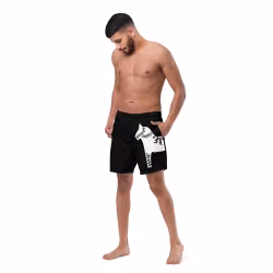 Badshorts - Dalahäst - Svart