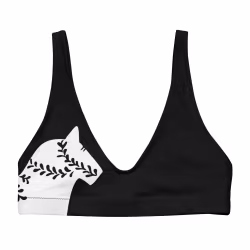 Bikini Top - Dalahäst - Svart
