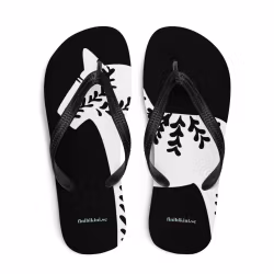 Flip-Flops - Dalahäst - Svart