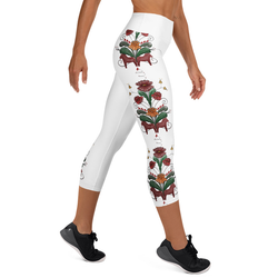 Yoga Capri Leggings - Dalahäst och kurbits