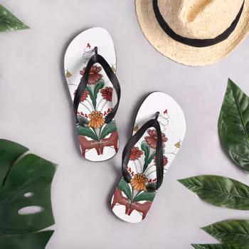 Flip-Flops - Dalahäst och kurbits