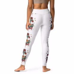 Yoga Leggings - Dalahäst och kurbits