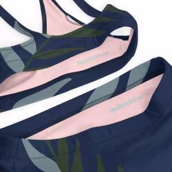 Bikini - High waist - Leaf