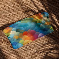 Bandeau bikini top - Regnbåge - Fjäll