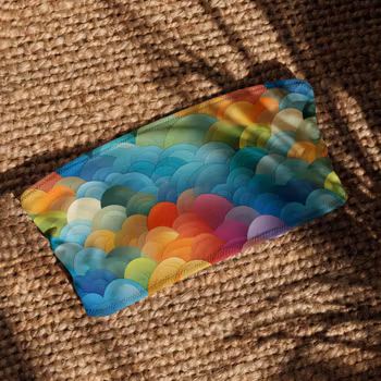 Bandeau bikini top - Regnbåge - Fjäll