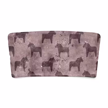 Bandeau bikini top - Dalahästar Lila