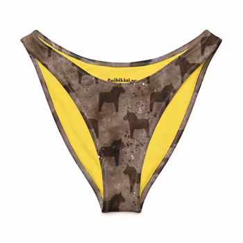 V-formad bikinitrosa - Dalahästar Brownie