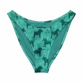 V-formad bikinitrosa - Dalahästar Peacock