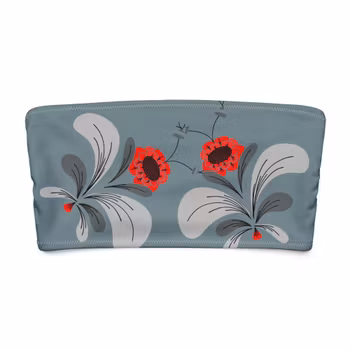 Bandeau bikini top - Kurbits 26 - Dalablå