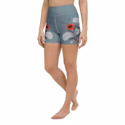 Bikini/Yoga Shorts - Kurbits 26 - Dalablå