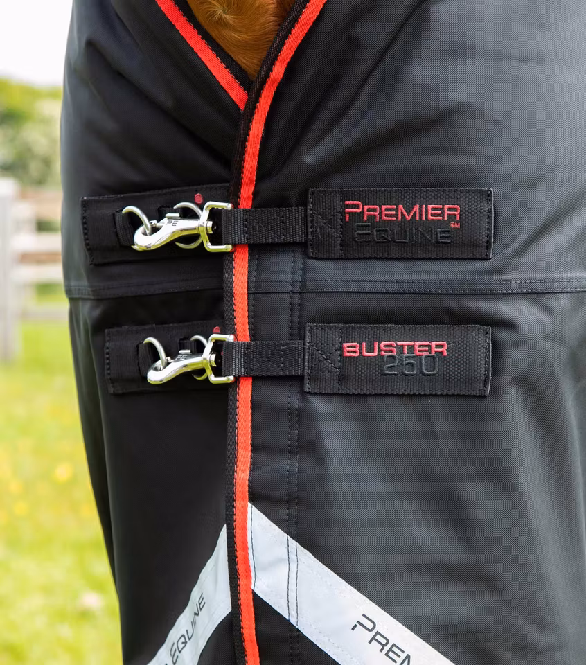 Premier Equine Buster 250g Utedekken med Hals