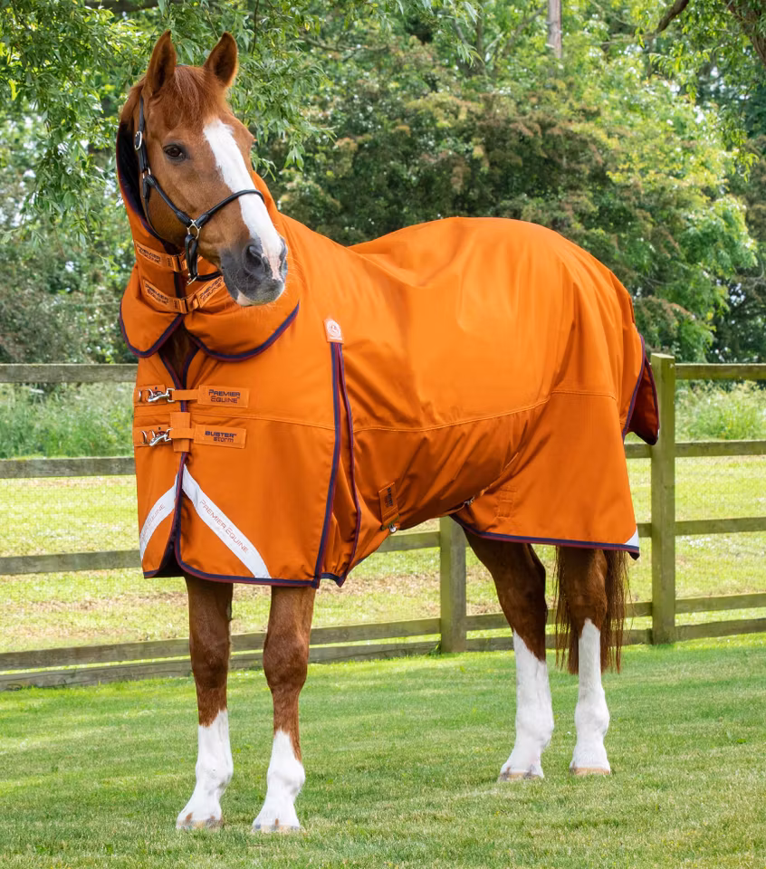 Premier Equine Buster Storm 200g Utedekken med Hals